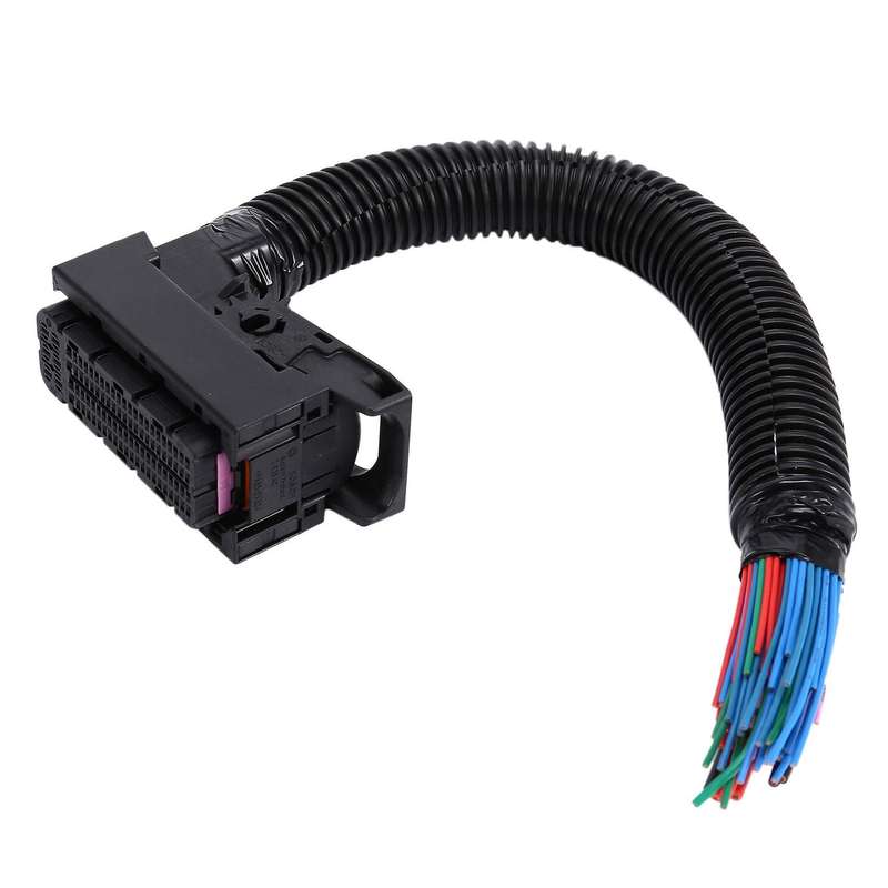 1 Set 94 Pin Automotive EDC17 Computer Board Common Rail Connector Plug with Wiring Harness for Weic
