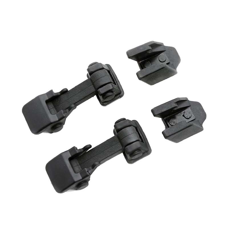 1 Set Car Bracket Latches Black Hood Lock Buckle for Tj and Jk Wrangler