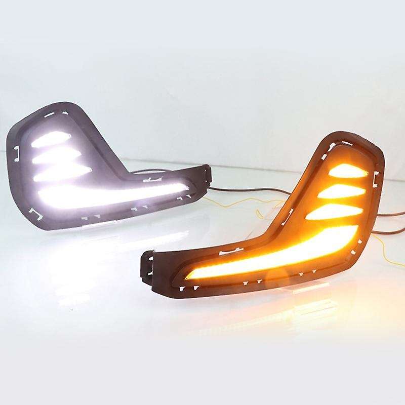 1 Set Daytime Running Lights Signal Fog Lamp Cover 12V ABS LED DRL for Cavalier 2020