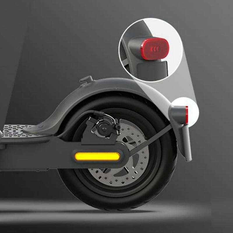 1 Set Electric Scooter Kit Scooter Rear Mudguard with Light Kit for Upgraded M365 Pro Pro 2 1S