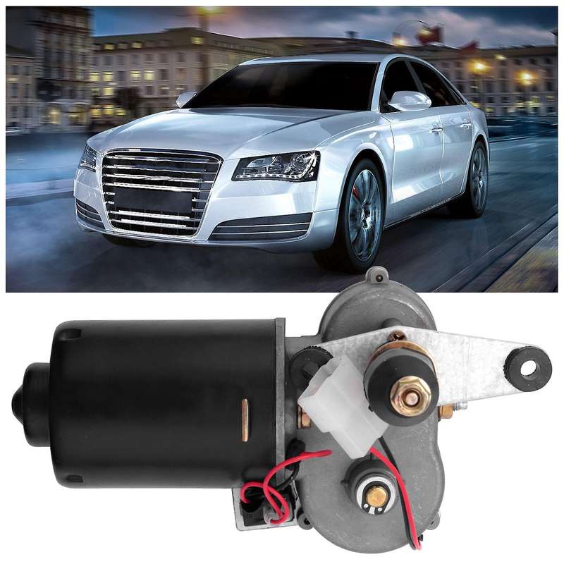 1 Set Dc12v 30w Universal Utv Electric Windshield Wiper Motor Kit Wiper Assembly for Rzr 900