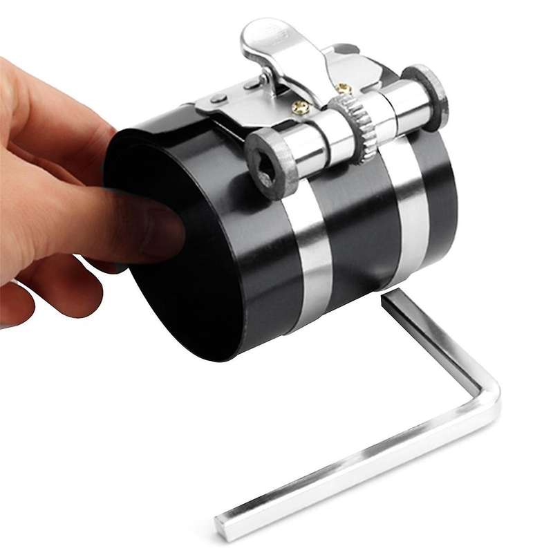 1 Set Engine Piston Ring Caliper Compressor Ratchet Pliers 53mm -175mm Tool Installer Expander Remo