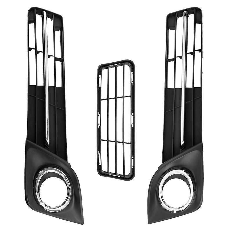 1 Set Front Bumper Lower Grille Fog Light Cover Bezel Set To1036129 52127-06290 52128-06290 for 201