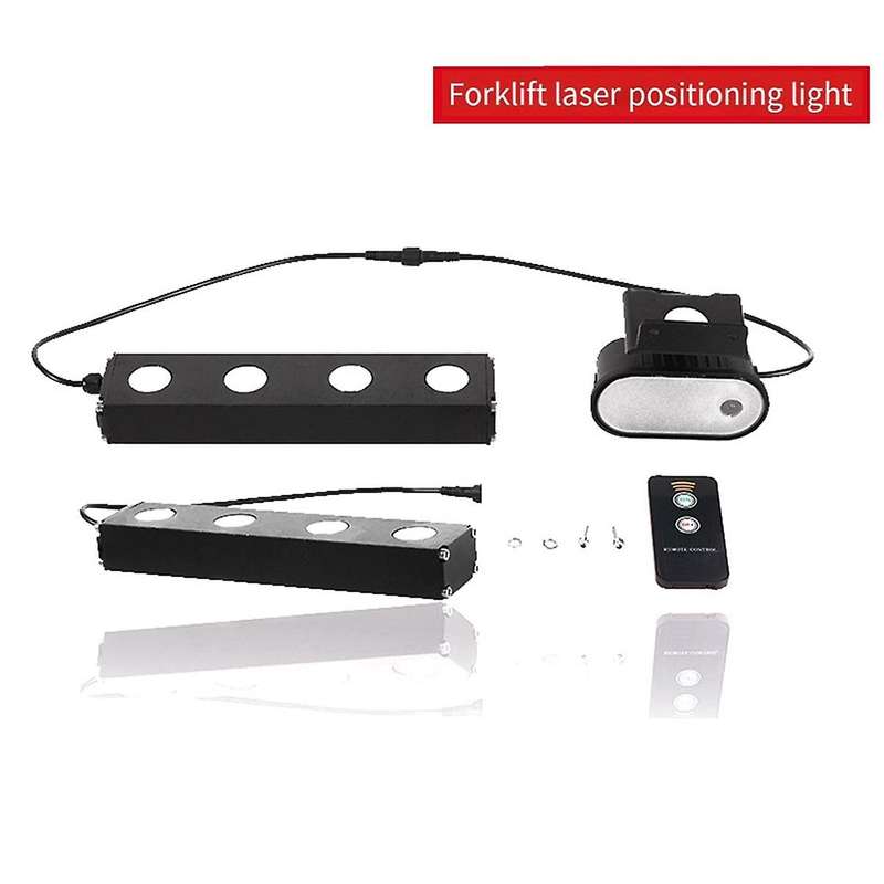 1 Set Forklift Lights Sensor Pallet Location Infrared Laser Alignment Light System Forklift Alignmen