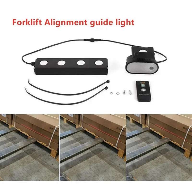 1 Set Forklift Lights Sensor Pallet Location Infrared Laser Alignment Light System Forklift Alignmen