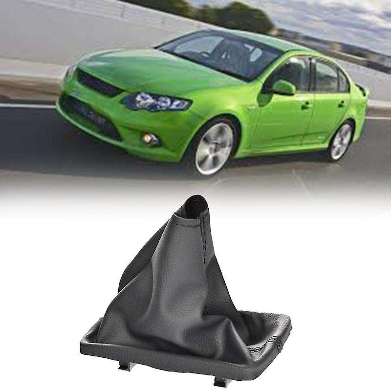 1 Set Handbrake & T-Bar Boot cover Black Leather for Falcon FG FG-X 2008-2018 1031916 1029182