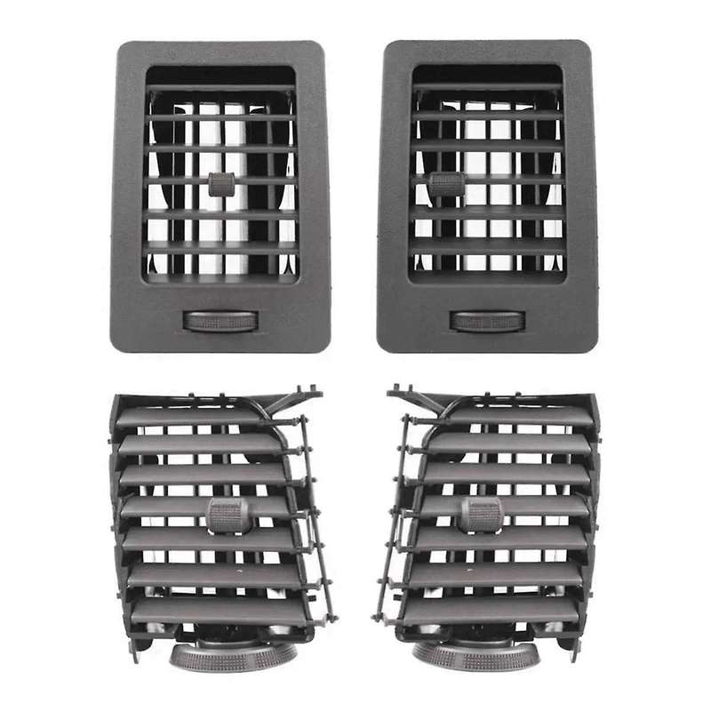 1 Set Interior Air-conditioner Grill A/c Vent Grille for Sr5 Ute 2005-2015 Fortuner Accessories