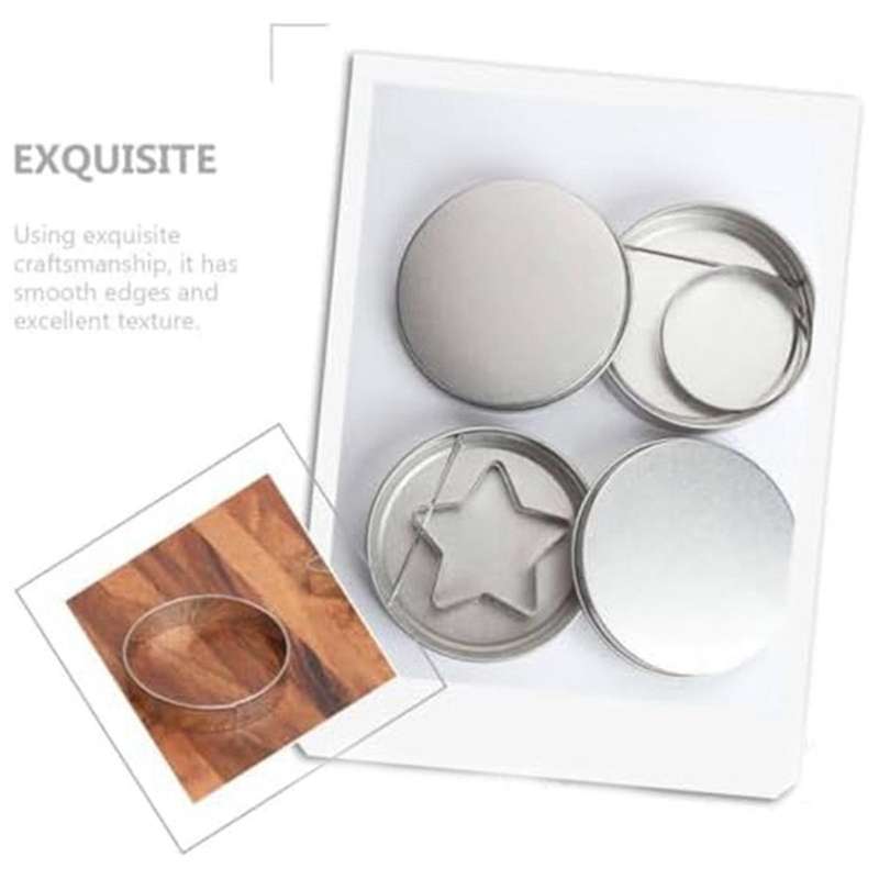 1 Set Korean Sugar Candy Making Tools Stainless Steel Cookie Cutters Star Round Umbrella Triangle Sh