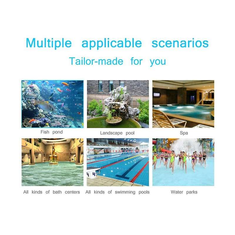 1 Set Jet Swimming Pool Vacuum Cleaner Floating Objects Cleaning Tools Suction Head Pool Fountain Va