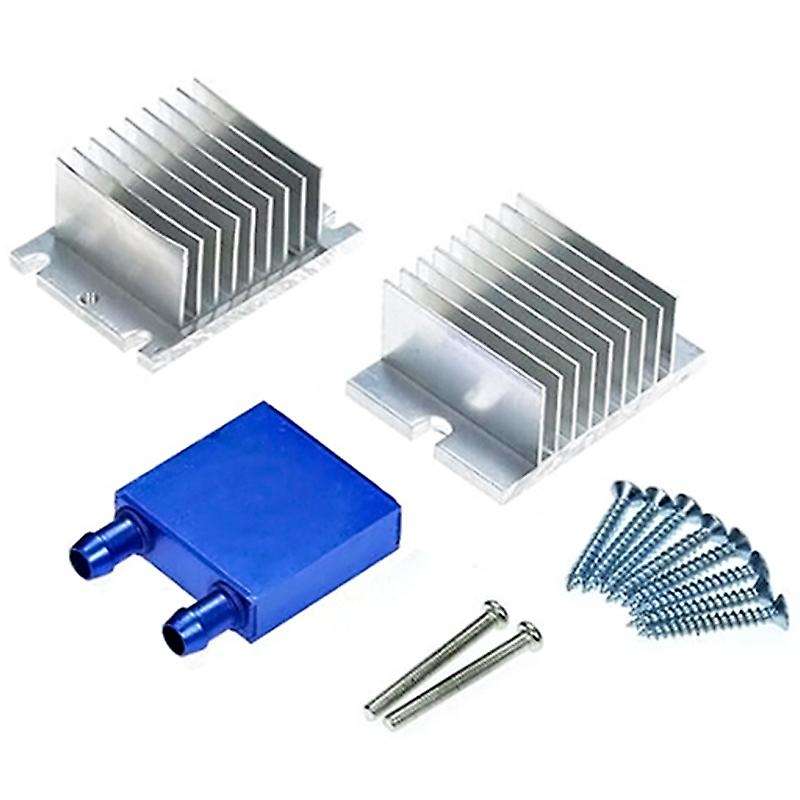 1 Set Mini Air Conditioner Diy Kit Thermoelectric Peltier Cooler Refrigeration Cooling System + Fan