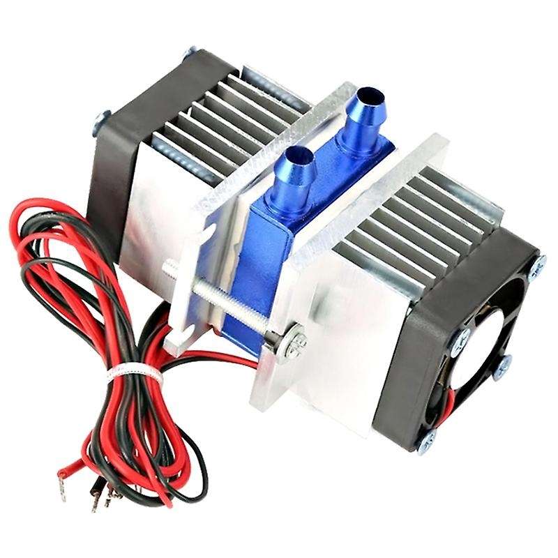 1 Set Mini Air Conditioner DIY Kit Thermoelectric Peltier Cooler Refrigeration Cooling System + Fan