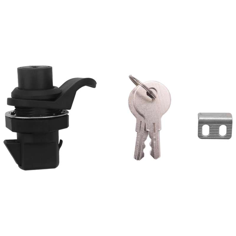 1 Set Locking Push Button Latch Compatible Marine Boat Radio Box, Tool Box, Electronic Box, Motorcyc