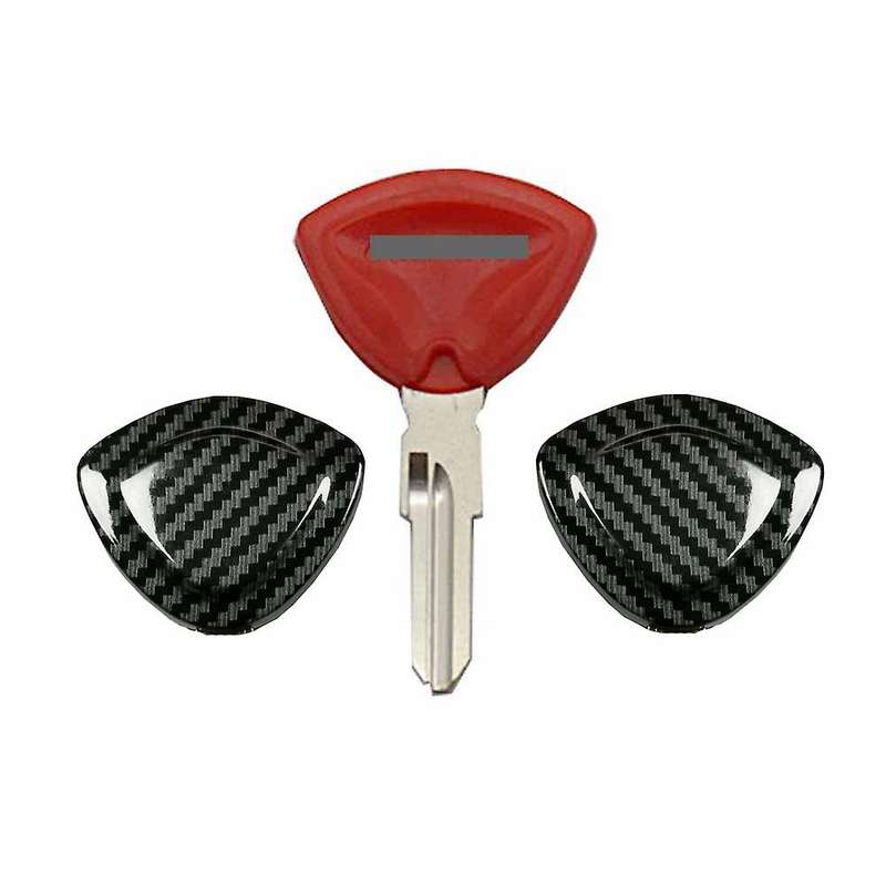 1 Set Motorcycle Key Shell Case Protective Cover with Key Embryo for Canam