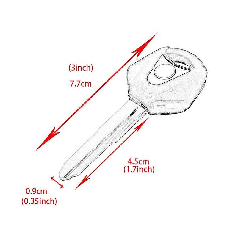 1 Set Motorcycle Key Shell Case Protective Cover for YZF XJR1300 FJR1300 MT09 MT07 XJ6 TMax FZ6 FZ8