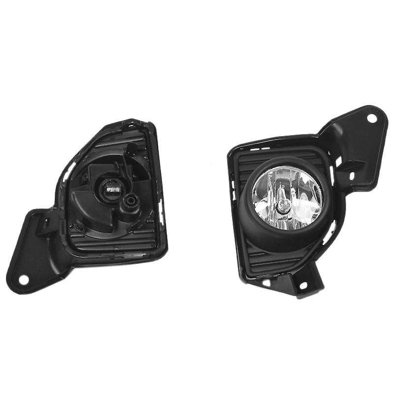 1 Set of 12V Fog Lamp Assembly with LED Light, 3200K Yellow Color Temperature Fog Lamp Suitable for
