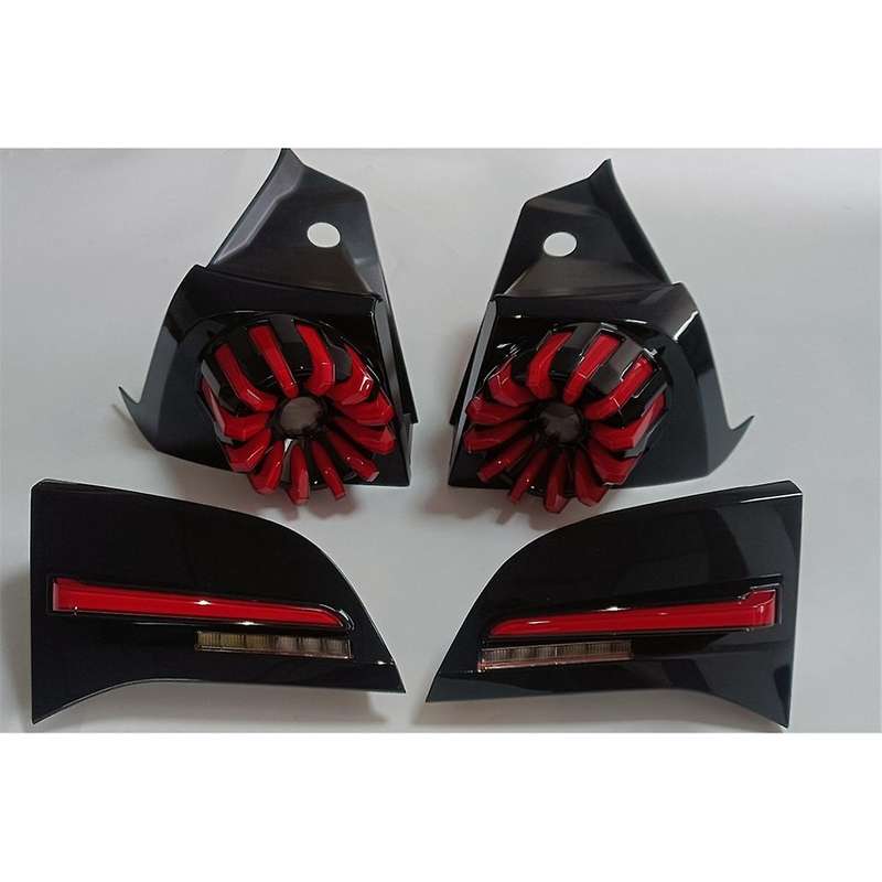1 Set of Car Modified Tail Lights Tail Lights for Model 3/Y Modification Accessories
