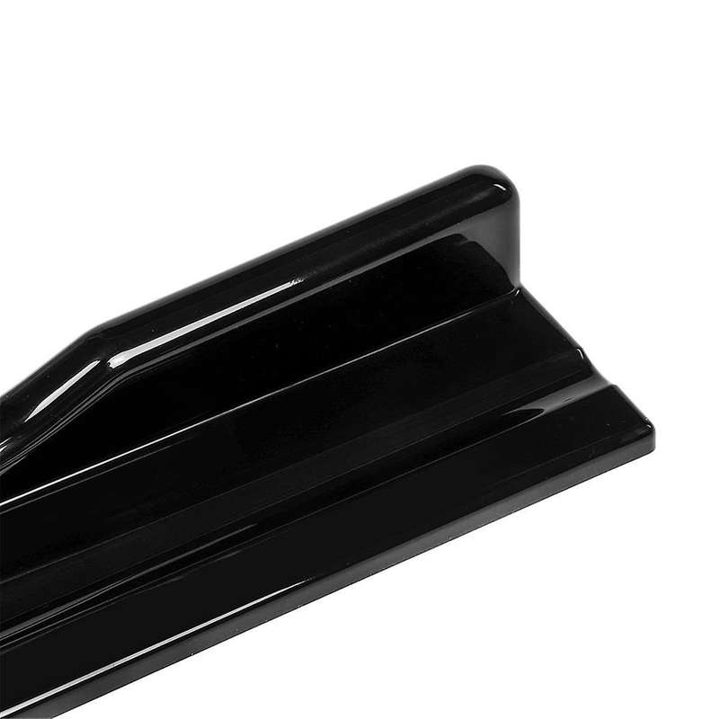 1 Set of 2M Small Anti-Collision Spoiler Four-Section Combined Side Skirt Modification Part Universa