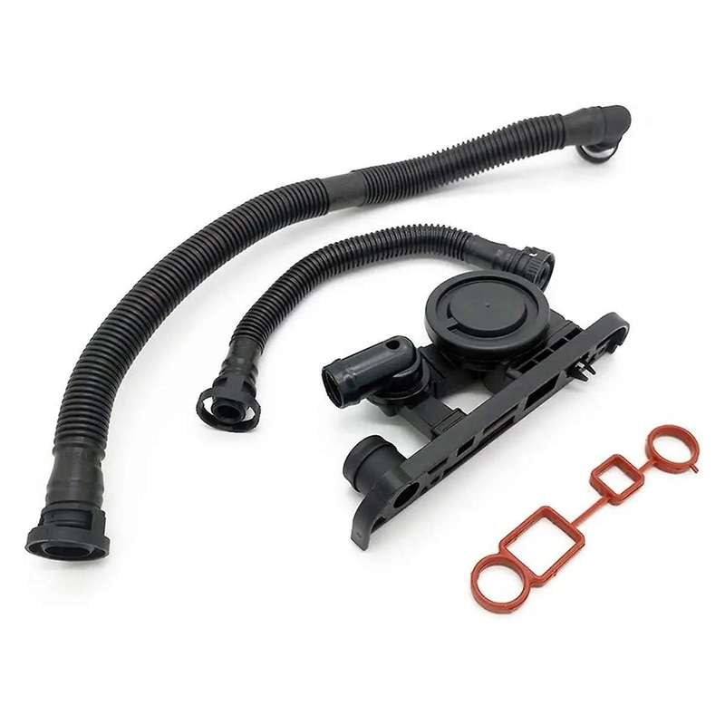 1 Set PCV Crankcase Control Ventilation Valve Hose Gasket for 06F129101K 06F103235 06F103221E