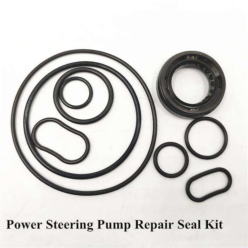 1 SET Power Steering Pump Repair Seal Kit Compatible Honda Accord 2003-2007