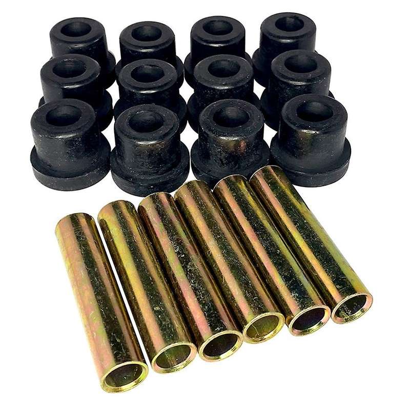 1 Set Rear Leaf Spring for Club Car Gas Electric Golf Cart Bushing and Sleeve Kit, 1015583 1012303 1
