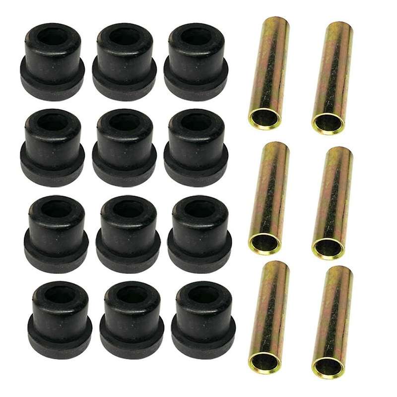 1 Set Rear Leaf Spring for Club Car Gas Electric Golf Cart Bushing and Sleeve Kit, 1015583 1012303 1