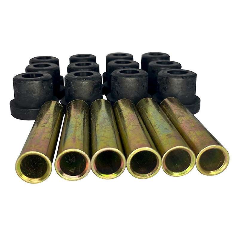 1 Set Rear Leaf Spring for Club Car Gas Electric Golf Cart Bushing and Sleeve Kit, 1015583 1012303 1