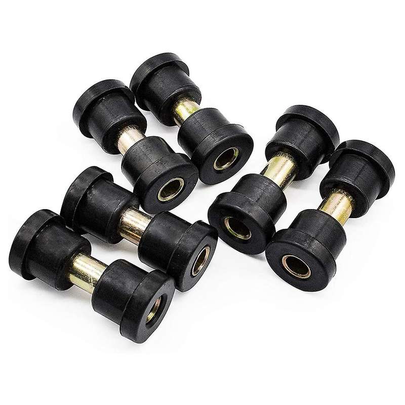1 Set Rear Leaf Spring for Club Car Gas Electric Golf Cart Bushing and Sleeve Kit, 1015583 1012303 1