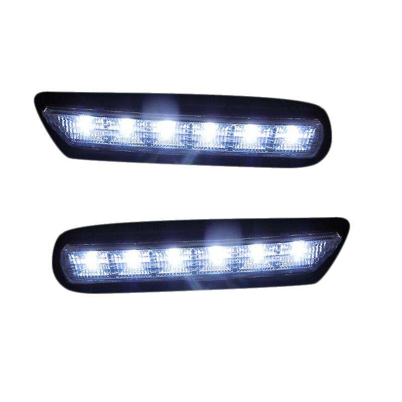 1 Set White LED Daytime Running Lights Fog Lamp DRL for ASX 2010-2012