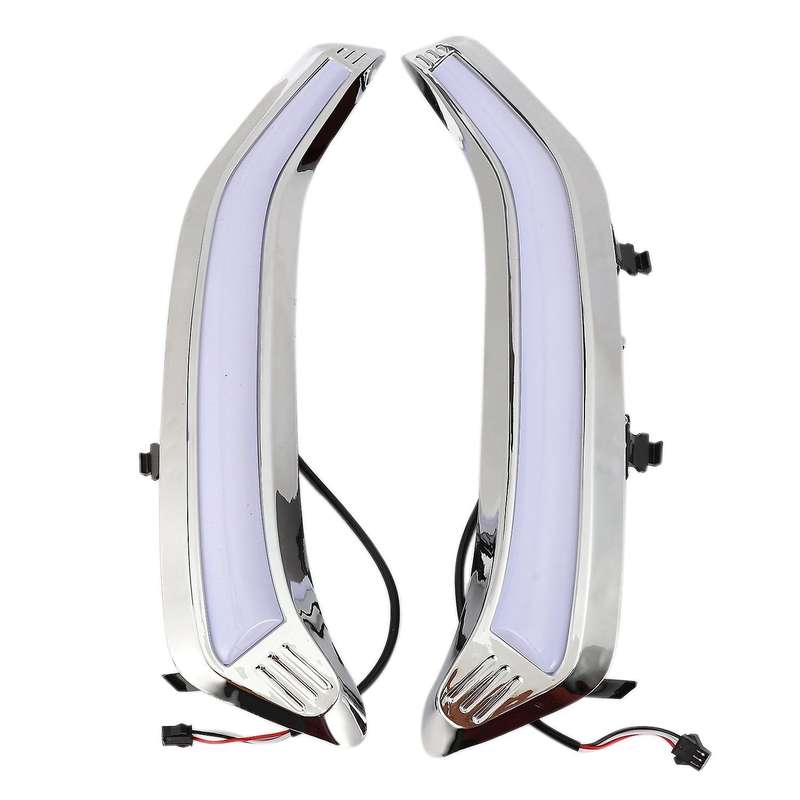 1 Set Waterproof Car LED Daytime Running Light Fog Lamp, for 2013-2018 Car Accessories