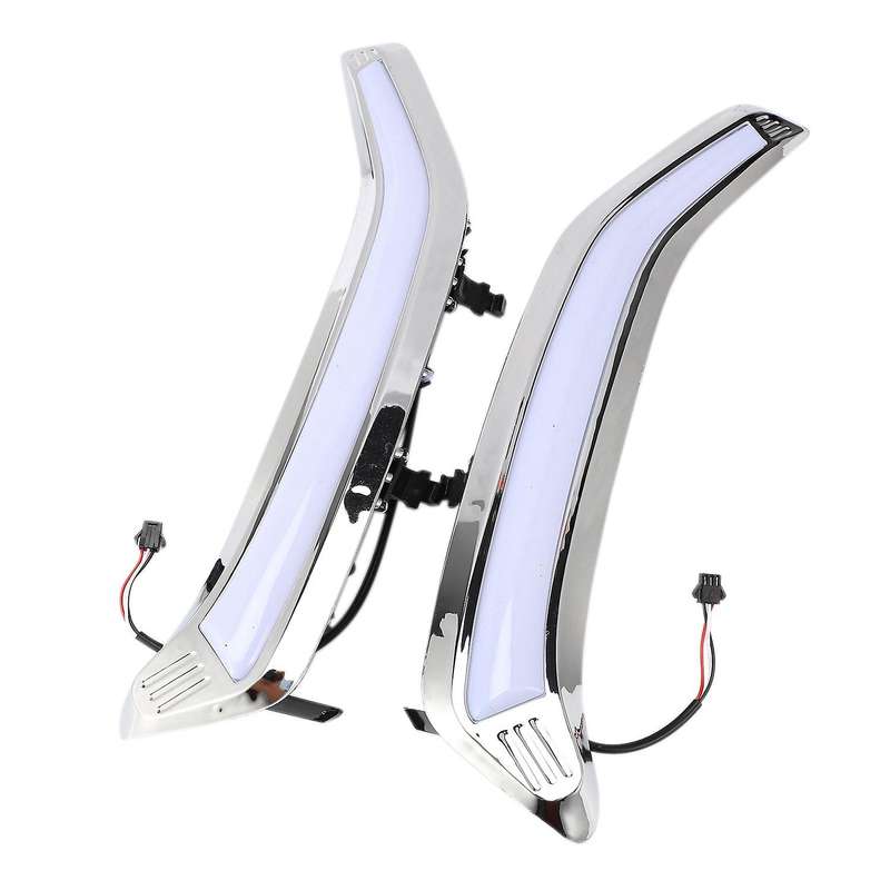 1 Set Waterproof Car LED Daytime Running Light Fog Lamp, for 2013-2018 Car Accessories