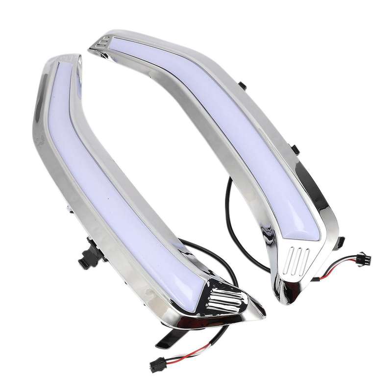 1 Set Waterproof Car LED Daytime Running Light Fog Lamp, for 2013-2018 Car Accessories