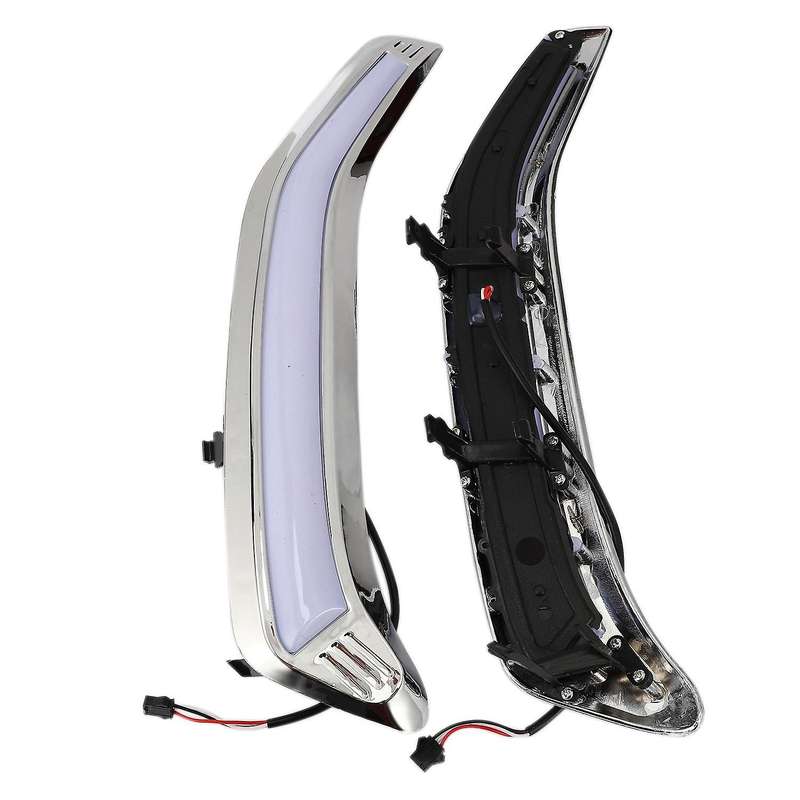 1 Set Waterproof Car LED Daytime Running Light Fog Lamp, for 2013-2018 Car Accessories