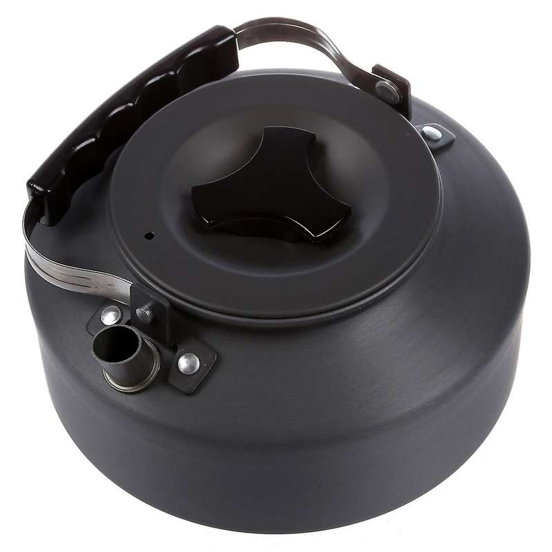 1.1l Portable Ultra-light Outdoor Hiking Camping Picnic Water Teapot Coffee Pot Anodised Aluminum