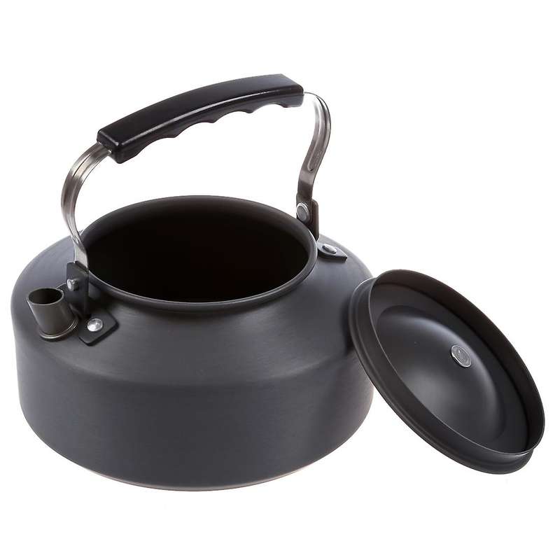 1.1l Portable Ultra-light Outdoor Hiking Camping Picnic Water Teapot Coffee Pot Anodised Aluminum