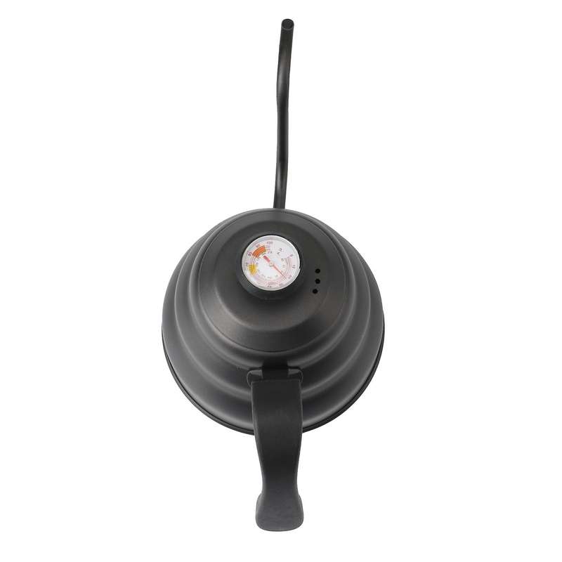 1.0L Coffee Kettle Pour over Coffee Tea Pot Kettle Drip Kettle Gooseneck Stainless with Thermometer