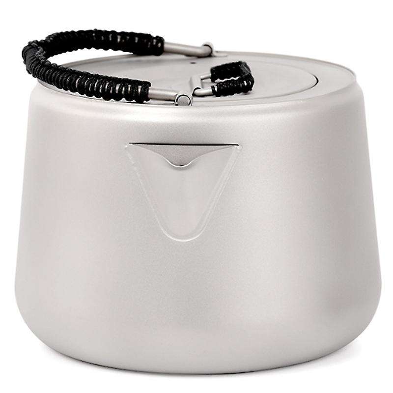 1.4L Titanium Tea Pot Ultralight Outdoor Camping Hiking Water Kettle Coffee Pot Teapot Kettle Pot Ou
