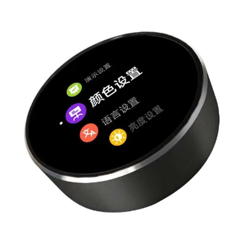 1.3 Inch Intelligent Display Knob Screen Diameter 47Mm Rotate and Press with Touch Knob Control Sche