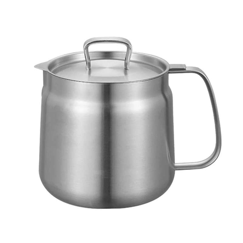 1.5 Kitchen Fryer Leak-Proof Stainless Steel Oil Filter VesselMulti-Function Frying Tank Kitchen Too