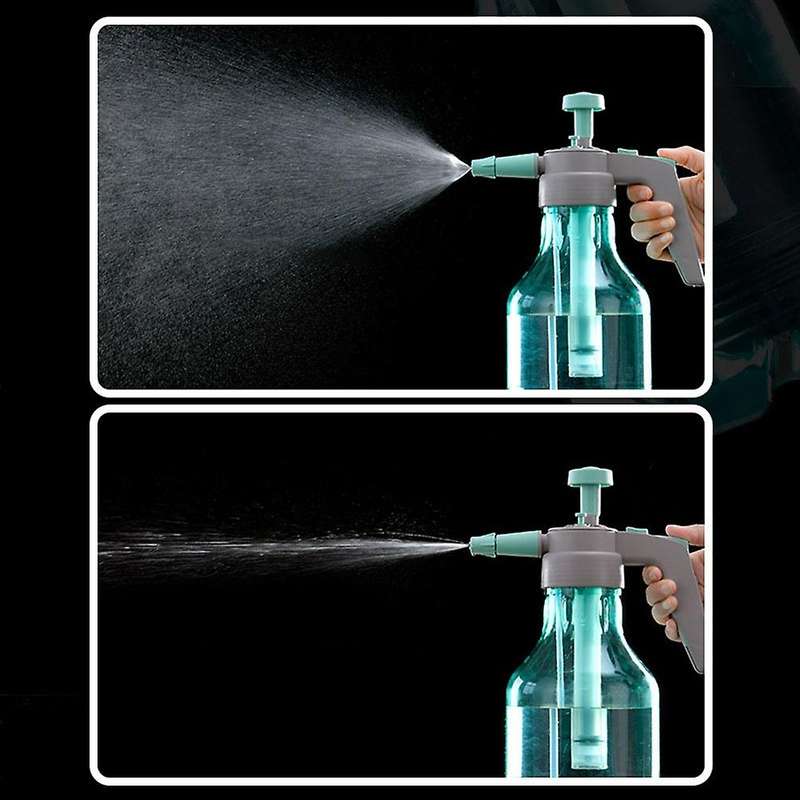 1.5L Watering Spray Bottle Manual Pressure Pump Spray Gardening Household Watering Can Water Ajustab