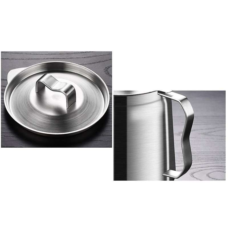 1.5l Stainless Steel Oil Filter Pot Lard Strainer Tank Container Jug High Capacity Storage Can Kitc