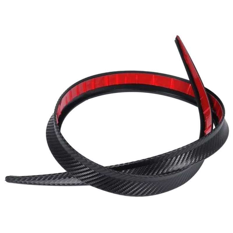 1.5M Universal Roof Spoiler Carbon Fiber Tail Wing Spoiler Rear Trunk Spoiler for