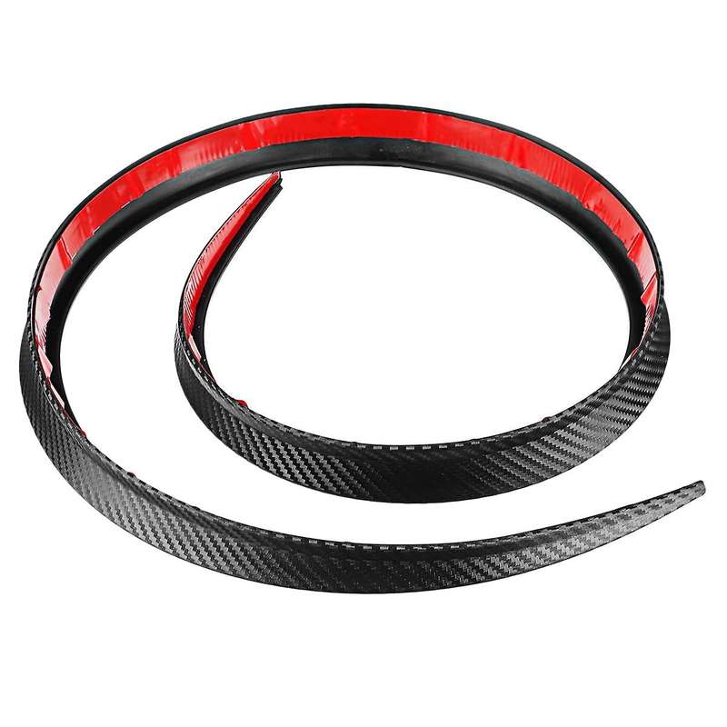 1.5M Universal Roof Spoiler Carbon Fiber Tail Wing Spoiler Rear Trunk Spoiler for