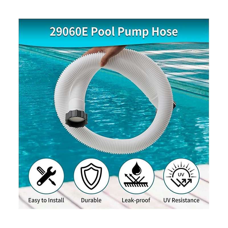 1.5indiameter Pool Pump Hoses for Above Ground Pools-59in Long Pool Hoses for Filter Pumps&saltwate
