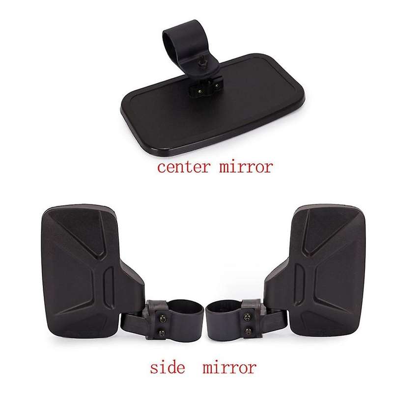 1.75inch -2inch UTV Rearview Mirror Side Mirror Accessories Wide Rear View Racing Mirror for ATV