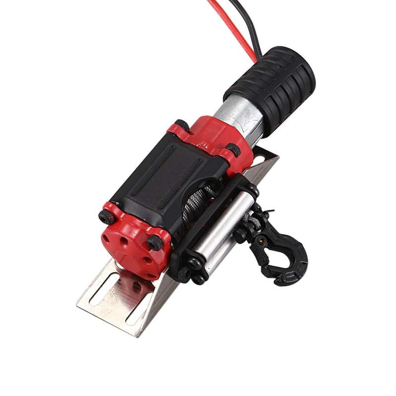1/10 Climbing Car Electric Capstan Metal Electric Winch Hardware Modification Upgrade Simulation Acc