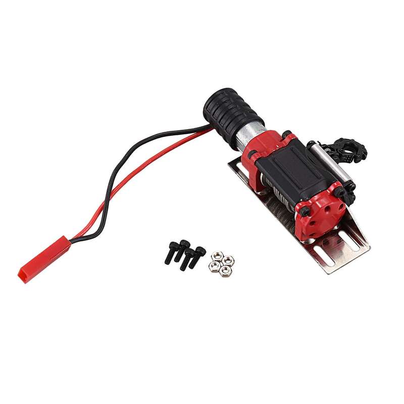1/10 Climbing Car Electric Capstan Metal Electric Winch Hardware Modification Upgrade Simulation Acc