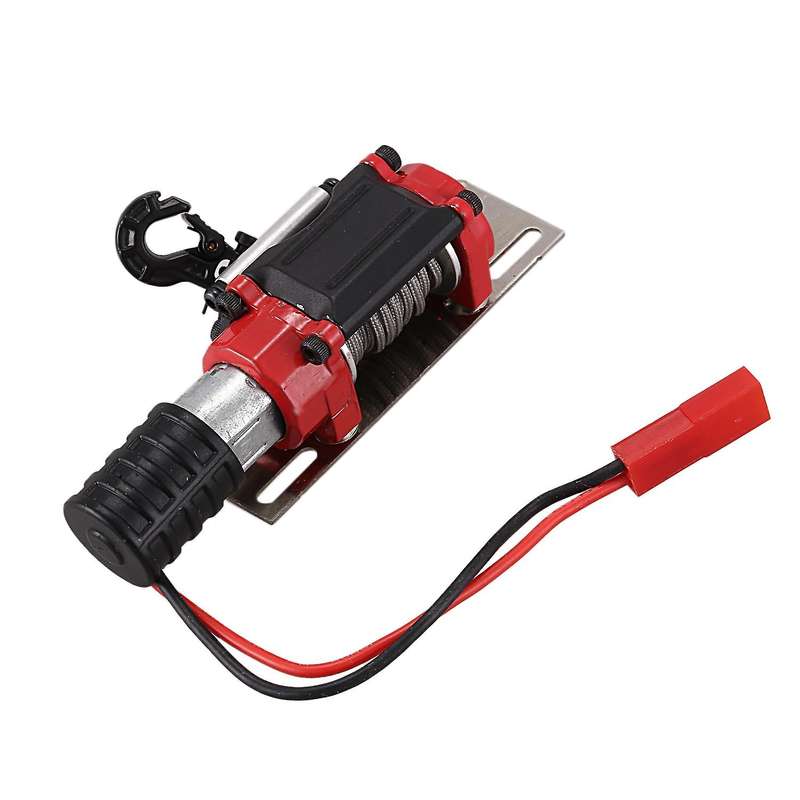 1/10 Climbing Car Electric Capstan Metal Electric Winch Hardware Modification Upgrade Simulation Acc
