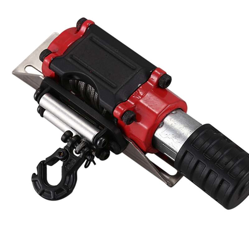 1/10 Climbing Car Electric Capstan Metal Electric Winch Hardware Modification Upgrade Simulation Acc