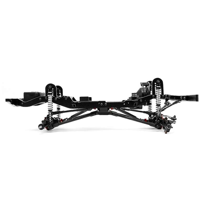1/10 Simulation Climbing for D90 SCX10 Metal Rear Shock Absorbers(Adjustable Height & Angle)