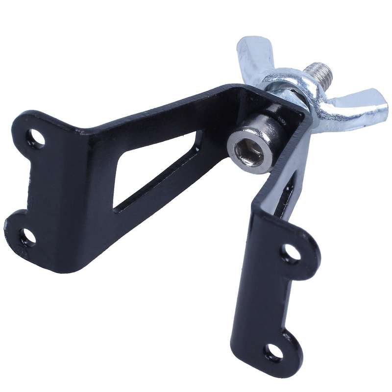 1/10 Spare Tire Rack,Metal Rear Spare Tyre Bracket Wheel Holder Carrier for 1/10 Axial SCX10 RC4WD